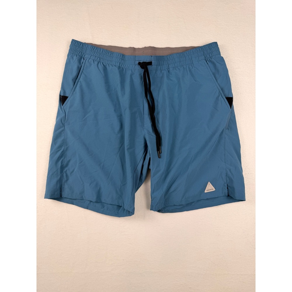 686 Everywhere Shorts Mens XL Blue Technical Recycled Stretch Hiking Activewear